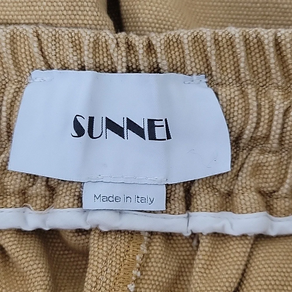 Sunnei | Cotton Drawstring Shorts | Size Small - Picture 2 of 4